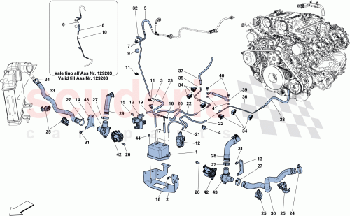 Part Diagram for Ferrari 320326