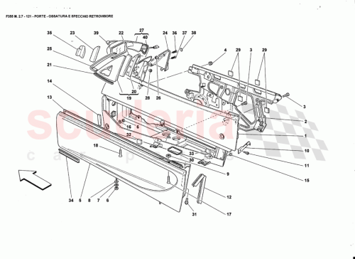 Part Diagram for Ferrari 64477000