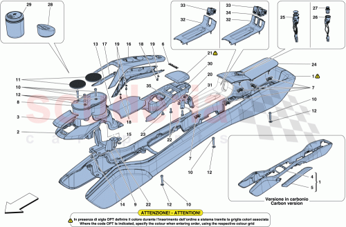 Part Diagram for Ferrari 86153200