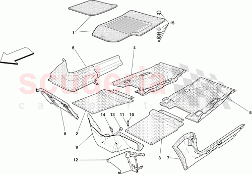 Part Diagram for Ferrari 69128500