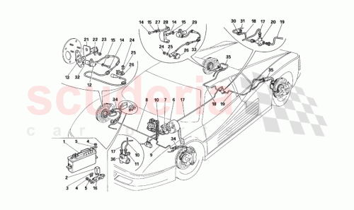 Part Diagram for Ferrari 152644