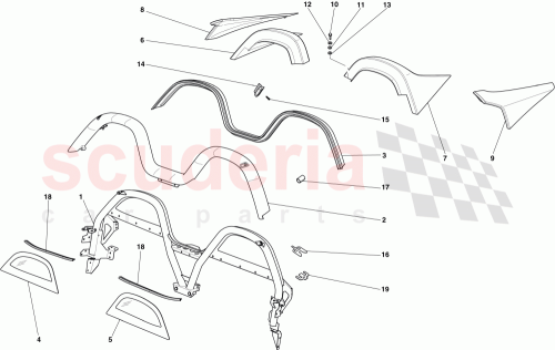 Part Diagram for Ferrari 83062200