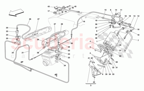 Part Diagram for Ferrari 181186