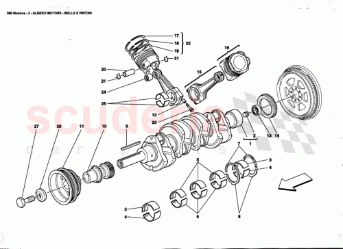 Part Diagram for Ferrari 132773
