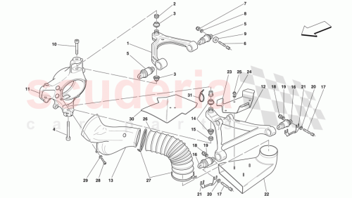 Part Diagram for Ferrari 181458