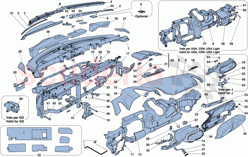 Part Diagram for Ferrari 82785500