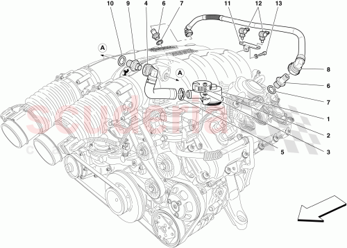 Part Diagram for Ferrari 224271