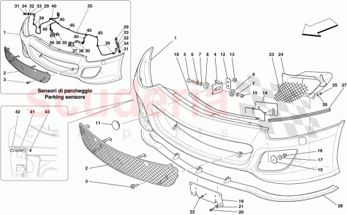 Part Diagram for Ferrari 82841300