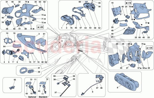 Part Diagram for Ferrari 244415