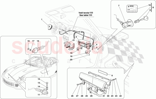 Part Diagram for Ferrari 66226300