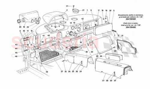 Part Diagram for Ferrari 62471200