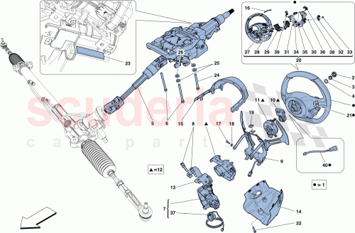 Part Diagram for Ferrari 294752