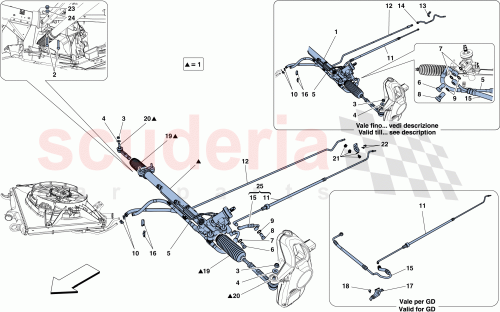 Part Diagram for Ferrari 305780