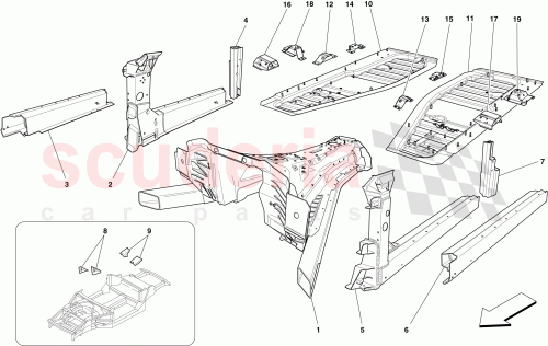 Part Diagram for Ferrari 224957