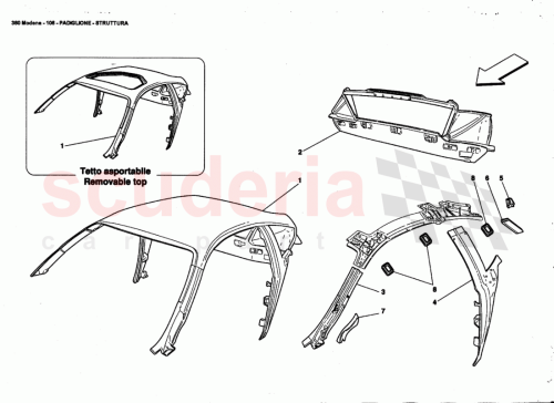 Part Diagram for Ferrari 65924100