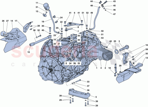 Part Diagram for Ferrari 304412