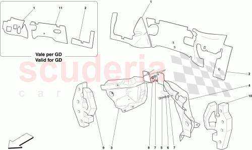 Part Diagram for Ferrari 82773300