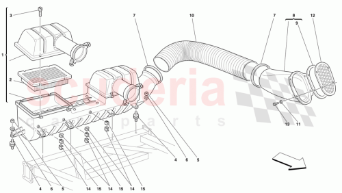 Part Diagram for Ferrari 182867