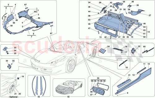 Part Diagram for Ferrari 82997000