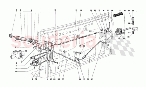 Part Diagram for Ferrari 148654