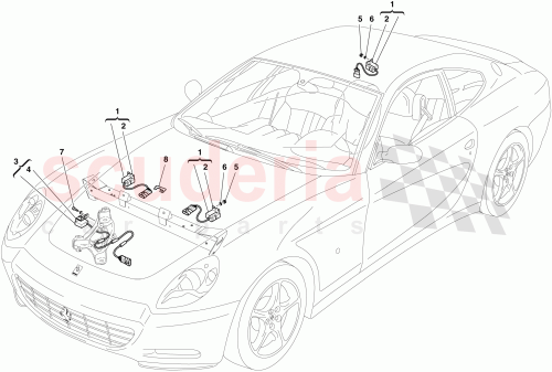 Part Diagram for Ferrari 198893