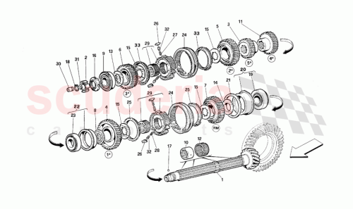 Part Diagram for Ferrari 163659