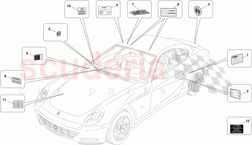 Part Diagram for Ferrari 241570