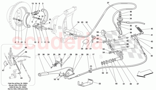 Part Diagram for Ferrari 164408