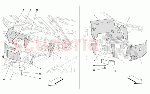 Part Diagram for Ferrari 65204700