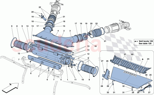 Part Diagram for Ferrari 280758