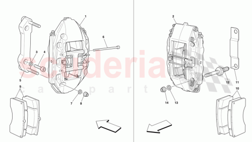 Part Diagram for Ferrari 182951