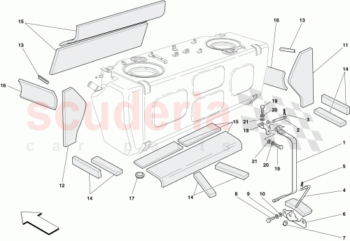 Part Diagram for Ferrari 194996