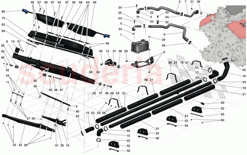Part Diagram for Ferrari 301840