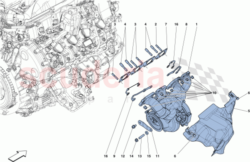 Part Diagram for Ferrari 342843