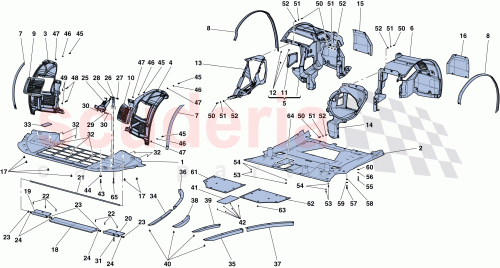Part Diagram for Ferrari 85745200