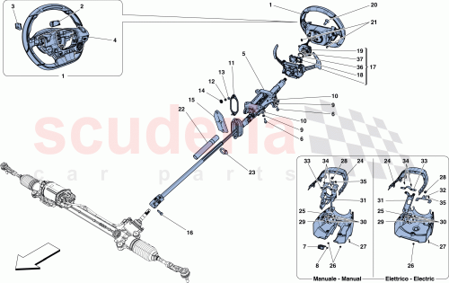 Part Diagram for Ferrari 88527400