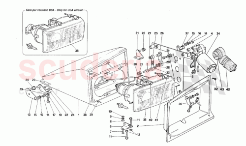 Part Diagram for Ferrari 62455400