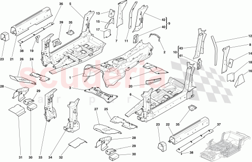 Part Diagram for Ferrari 67615000