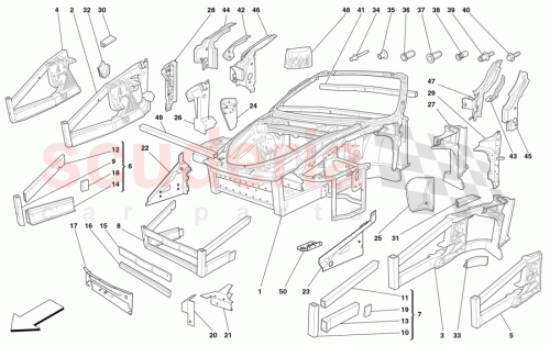 Part Diagram for Ferrari 65794000