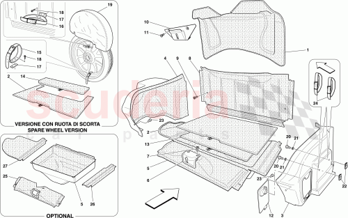 Part Diagram for Ferrari 69010200