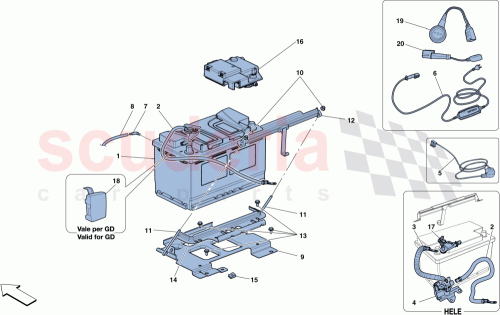 Part Diagram for Ferrari 85875400