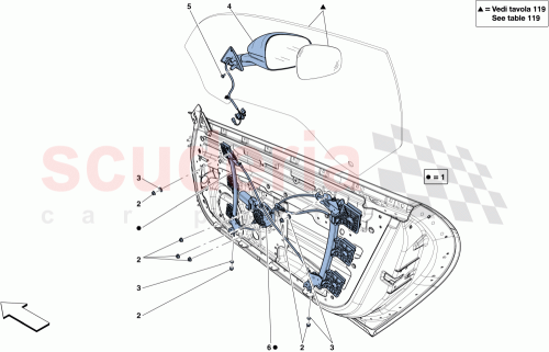 Part Diagram for Ferrari 83420110