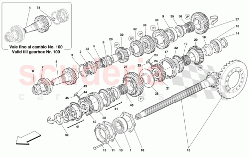 Part Diagram for Ferrari 70000811