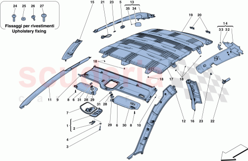 Part Diagram for Ferrari 84553100