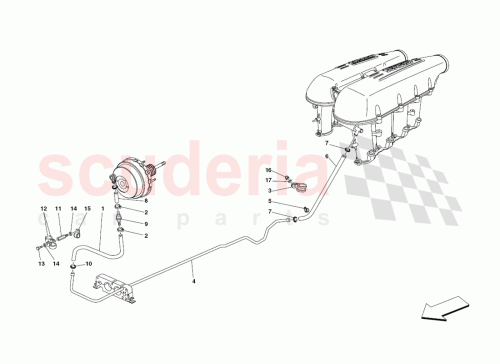 Part Diagram for Ferrari 13433370
