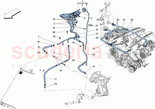 Part Diagram for Ferrari 288385