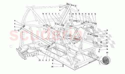 Part Diagram for Ferrari 137519