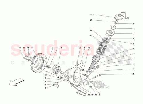 Part Diagram for Ferrari 163652