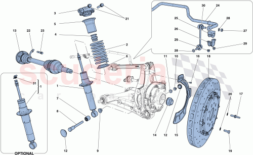 Part Diagram for Ferrari 324168