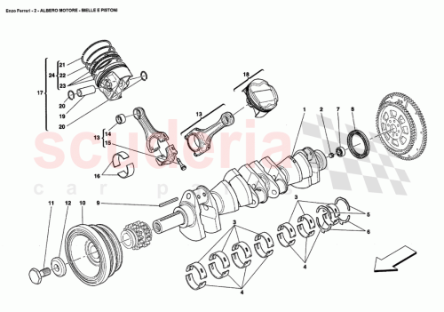 Part Diagram for Ferrari 186772